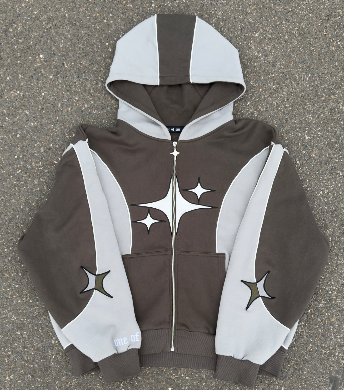 Two Tone Hoodie [Cloudy Grey/Black]
