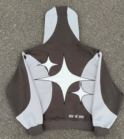 Two Tone Hoodie [Cloudy Grey/Black]