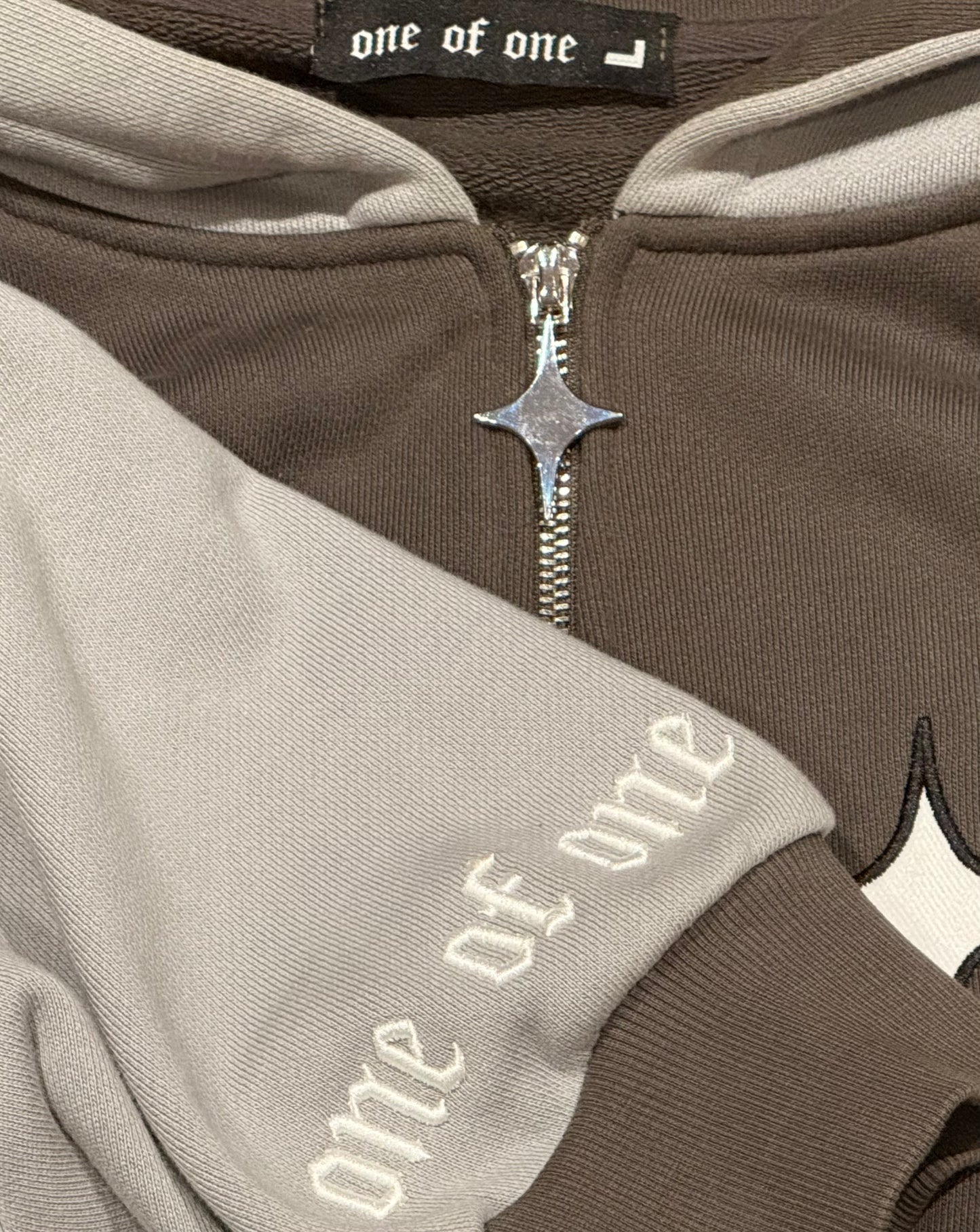 Two Tone Hoodie [Cloudy Grey/Black]