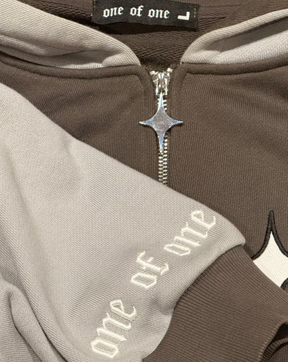 Two Tone Hoodie [Cloudy Grey/Black]